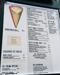 most expensive coffee in Vienna