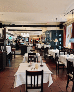 Restaurant for locals in Vienna
